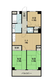 改装前の間取り